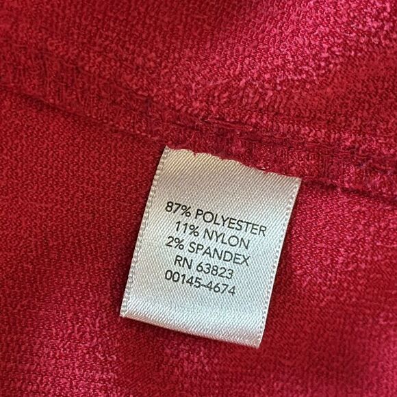 CJ Banks Red Corduroy Jacket! - Picture 8 of 9